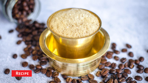filter coffee recipe, South Indian filter coffee, kaapi, Kumbakonam  degree coffee